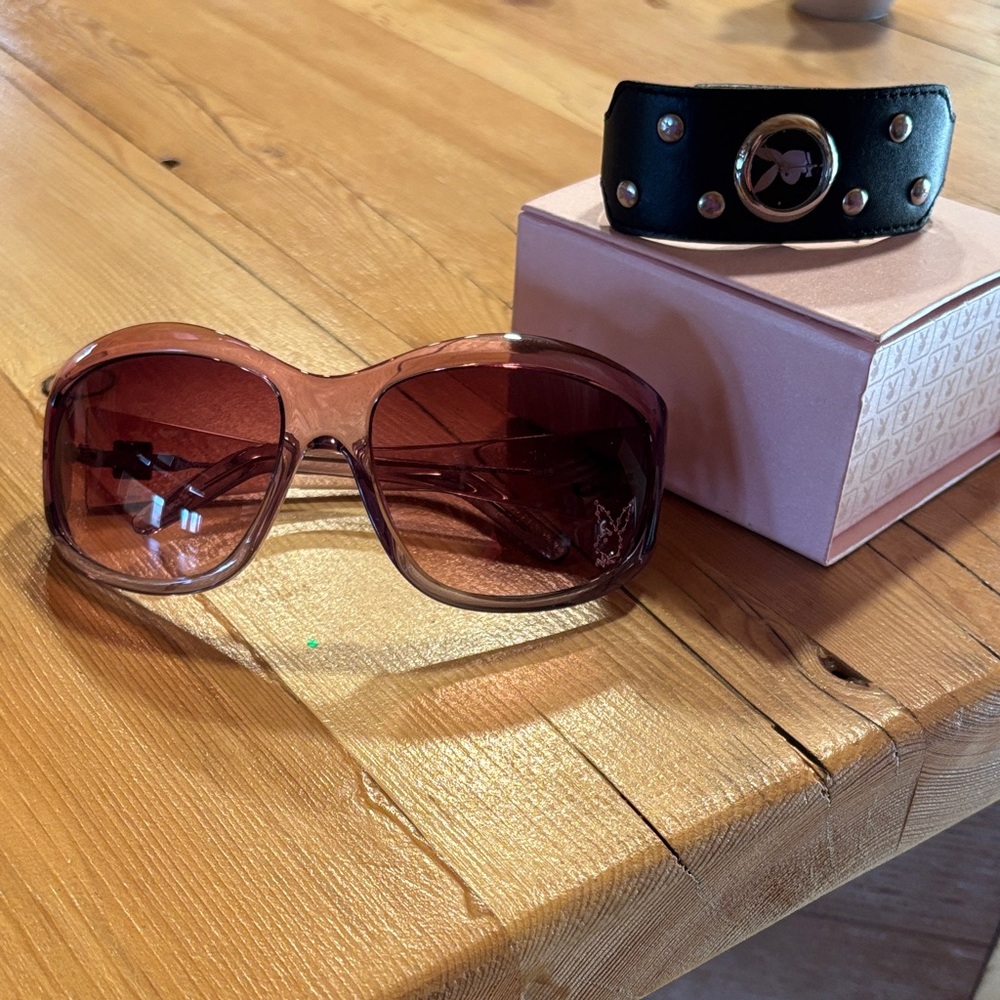90s nostalgia! Playboy sunglasses and watch